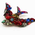Annie Sherburne, Drop Earrings - Red/Blue, 2024