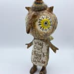 Julie Arkell, Wood & Smoke Brooch, 2025