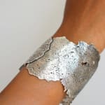 Kelvin J Birk, Distressed Disk Bangle, 2025