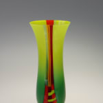 Ruth Shelley, Dancing Lady Vessel - Yellow With Blue Base, 2019