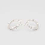 Sheng Zhang, ‘Curved Curves’ Framed Rhombus Earrings, 2023