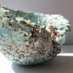 Aneta Regel, Small Blue Raining Stone Vessel, 2025