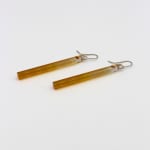Marlene McKibbin, Circle Top Earrings - Lime, 2023