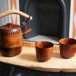 Mathieu Jones, Wooden Tea Set, 2025