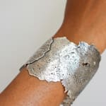 Kelvin J Birk, Distressed Disk Bangle, 2025