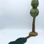 Julie Arkell, Wood & Smoke Brooch, 2025