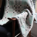 Majeda Clarke, Wool Throw Blanket - Caernarfon Collection (Wine), 2019