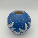 Delfina Emmanuel, Small Blue Moon Jar , 2024