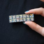 Joanna Veevers, Rectangular Brooch, 2022