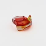 Marlene McKibbin, Faceted Acrylic Ring - Cerise & Orange, 2025