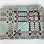 Majeda Clarke, Wool Throw Blanket - Caernarfon Collection (Wine), 2019