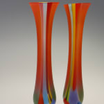 Ruth Shelley, Dancing Lady Vessel - Yellow With Blue Base, 2019