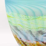 Thomas Petit, Stormy Skies - Large Flattened Flask, 2024