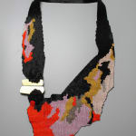 Faye Hall, Reversible Woven Necklace With Concealed Magnets, 2024