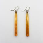 Marlene McKibbin, Circle Top Earrings - Lime, 2023