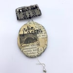 Julie Arkell, Wood & Smoke Brooch, 2025