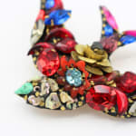 Annie Sherburne, Drop Earrings - Red/Blue, 2024