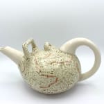 Colin Saunders, White Hall Teapot - Lines, 2014
