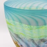 Thomas Petit, Stormy Skies - Large Flattened Flask, 2024