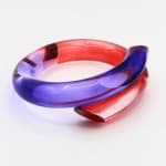 Marlene McKibbin, Circle Top Earrings - Lime, 2023