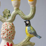 Laurance Simon, Nestling Candelabra, 2025