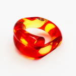 Marlene McKibbin, Patterned Acrylic Ring, 2022