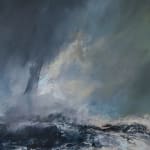 Janette Kerr, Sea state force 9 - Waves toppling and tumbling, 2020