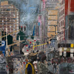 Mario Soares, Twist Street JHB (Collage ), 2024