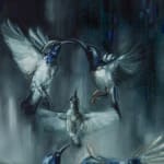 Ingrid Uys, Reflected images of flight I, 2024