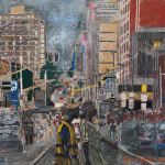 Mario Soares, Twist Street JHB (Collage ), 2024