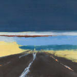 Pippa Blake, Mallorca night road I, 2017