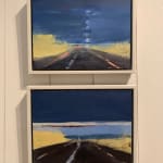 Pippa Blake, Mallorca night road I, 2017