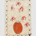 Isabella Ducrot, Trembling Red Flowers IV, 2024