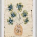 Isabella Ducrot, Trembling Blue Yellow Flowers, 2024