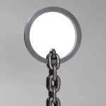 Monica Bonvicini, Love Is Blind (Nero Lucido), 2025