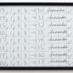 Hanne Darboven, Hommage an meinen Vater, 1988