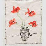 Isabella Ducrot, Trembling Red Flowers V, 2024