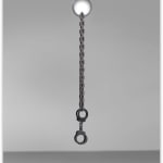 Monica Bonvicini, Love Is Blind (Nero Lucido), 2025
