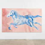 Matthew Lutz-Kinoy, Horse illusion unhinged, 2016