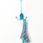 Monica Bonvicini, Hot, Chill & Feisty Blue Green, 2025