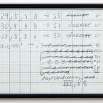 Hanne Darboven, Hommage an meinen Vater, 1988