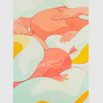 Ivy Haldeman 艾薇·海德曼, Crop, Feet Touch, Pinky Along Frame 裁切，脚部碰触，小指贴近边缘, 2019