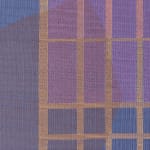 Miranda Fengyuan Zhang 张丰渊, Blue, Purple, Yellow Grid 蓝紫黄, 2023