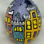 Roz Chast, Yellow Black Amphora, 2025