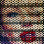 “Glamour, Black” , artwork by Nemo Jantzen artist from The Netherlands. Available at Carousel Fine Art West Palm Beach.