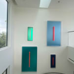 Casper Brindle, Vacuum Formed Light Glyph - Light Blue, 2022