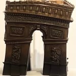 “La Porte de Paris” , sculpture by Alain Godon artist from France. Available at Carousel Fine Art Miami.