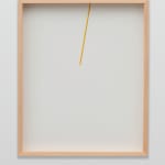 Valdirlei Dias Nunes, Untitled (white between to parallel strips of wood), 2006
