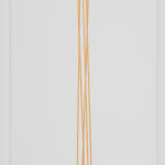 Valdirlei Dias Nunes, Untitled (white between to parallel strips of wood), 2006