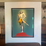 Fritz Scholder, American Portrait with Feather Fan, 1975